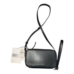 NWT STUDIO AMELIA Mini Cube Bag Black Calf Leather.
